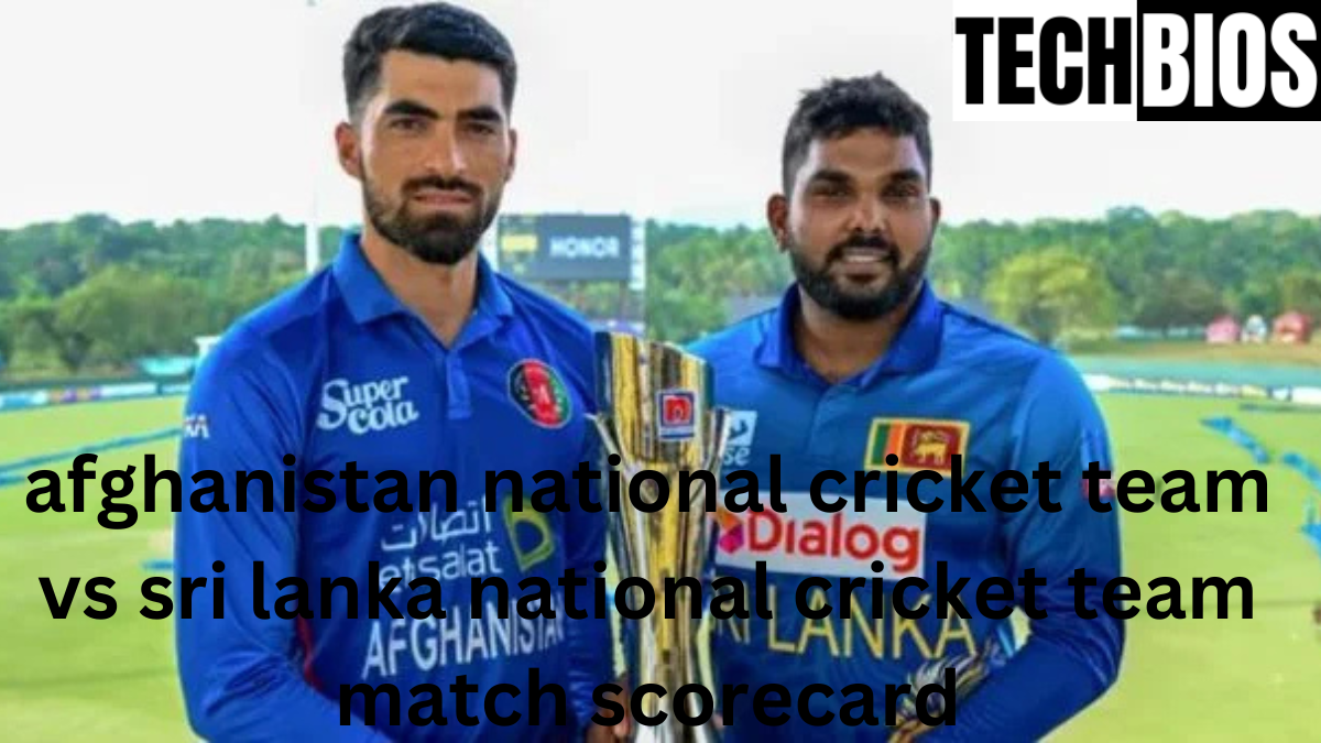 afghanistan national cricket team vs sri lanka national cricket team match scorecard